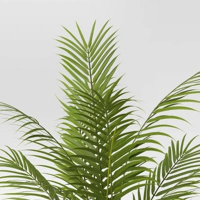 28" X 24" Artificial Palm Plant Arrangement In Pot - Threshold™ 4 28" X 24" Artificial Palm Plant Arrangement In Pot - Threshold™ - Image 2