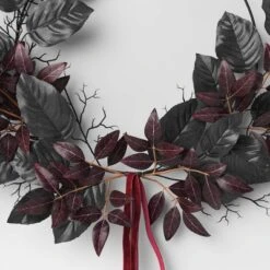 Halloween Leaf And Floral Wreath - Threshold™ 5 Halloween Leaf And Floral Wreath - Threshold™ -Threshold GUEST f5ffc4d7 9ce4 4df2 9aad 7504e348619b