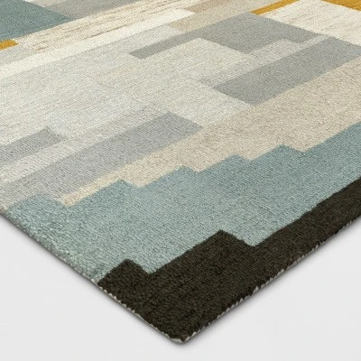 Abstract Tufted Area Rug - Threshold™ 4 Abstract Tufted Area Rug - Threshold™ - Image 2