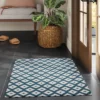 2'x3' Diamond Woven Scatter Accent Rug Blue - Threshold™ -Threshold GUEST f7678c0d aa39 4034 801d f7b79181c002