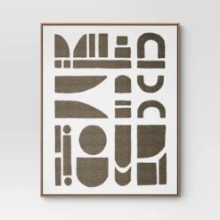 (Set Of 2) 24" X 30" Morphology Framed Wall Canvases Gold - Threshold™ 8 (Set Of 2) 24" X 30" Morphology Framed Wall Canvases Gold - Threshold™ -Threshold GUEST f8d4bdc4 5363 4af4 af00 87f0c9745826