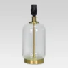 Bubble Glass With Brass Detail Small Lamp Base Clear - Threshold 2 Bubble Glass With Brass Detail Small Lamp Base Clear - Threshold -Threshold GUEST f8f36de0 f6ad 487c 96c3 a623b38f1e84 1