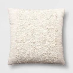 Textural Solid Square Throw Pillow - Threshold™ 12 Textural Solid Square Throw Pillow - Threshold™ -Threshold GUEST f94a454f 688c 4595 82fe 2525b3a6f81a