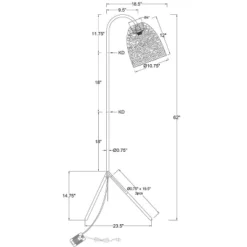 Seagrass Karina Tripod Floor Lamp Natural (Includes LED Light Bulb) - Threshold™ 7 Seagrass Karina Tripod Floor Lamp Natural (Includes LED Light Bulb) - Threshold™ -Threshold GUEST fa096d0b a838 4d0b a832 096d3504be5d