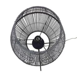 Diamond Tripod Floor Lamp Black With Rattan Shade (Includes LED Light Bulb) - Threshold™: Nautical Standing Illumination 14 Diamond Tripod Floor Lamp Black With Rattan Shade (Includes LED Light Bulb) - Threshold™: Nautical Standing Illumination -Threshold GUEST fdd99da4 1eb6 4ca9 8363 f65a40cfc09f