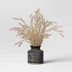 Grass Arrangement In Ceramic Pot Black - Threshold™ 11 Grass Arrangement In Ceramic Pot Black - Threshold™ -Threshold GUEST feadbbf9 25c2 45e5 ba31 61ab6f1faca8